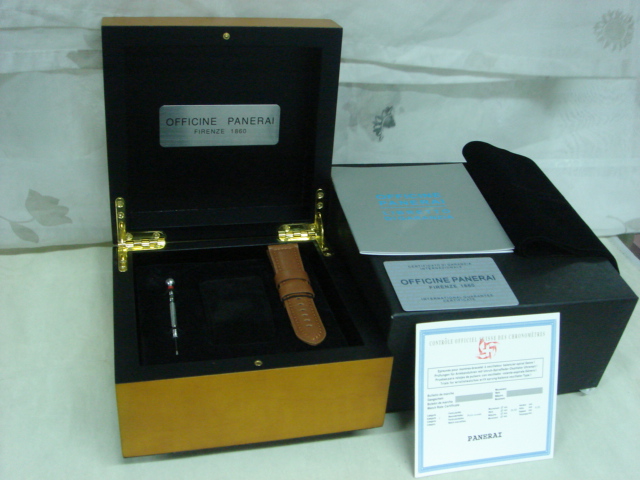 Officine Panerai Watch Box Set with Screwdriver&Leather Band